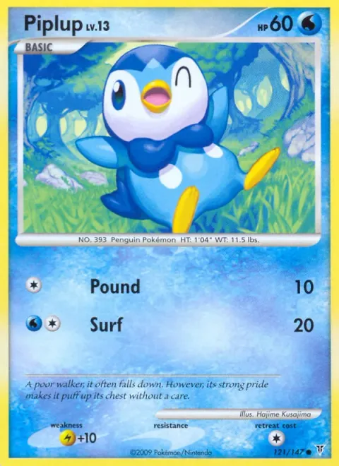 Piplup Lv.13 [Pound | Surf]