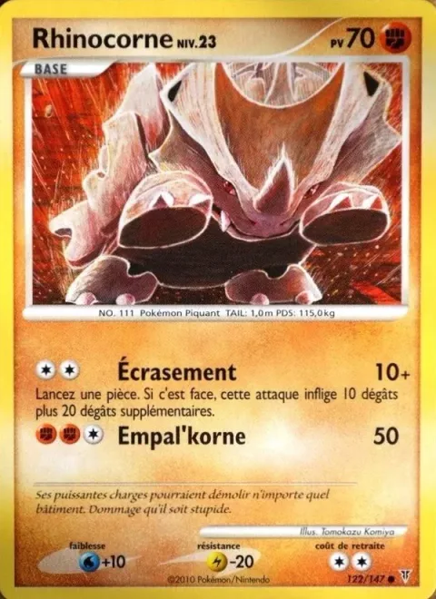 Rhyhorn Lv.23 [Stomp | Horn Drill]