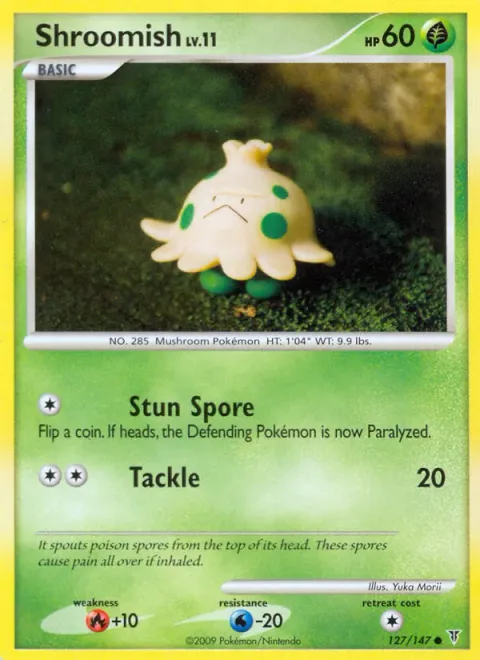 Shroomish Lv.11 [Stun Spore | Tackle]