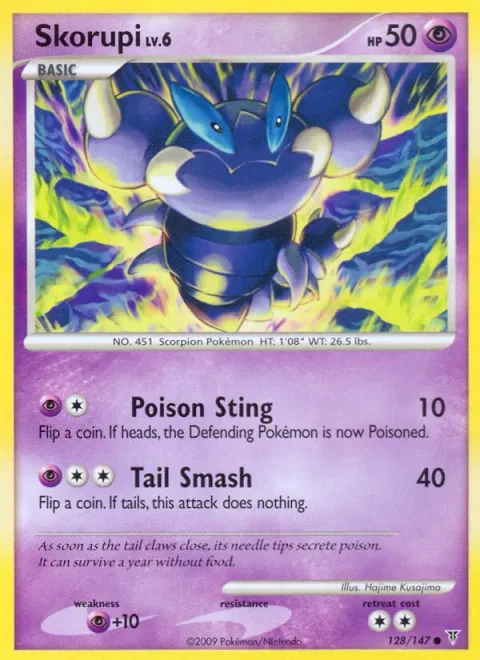 Skorupi Lv.6 [Poison Sting | Tail Smash]