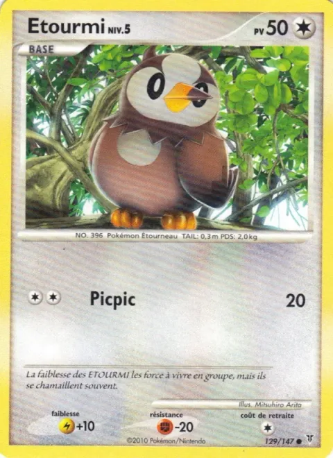 Starly Lv.5 [Peck]
