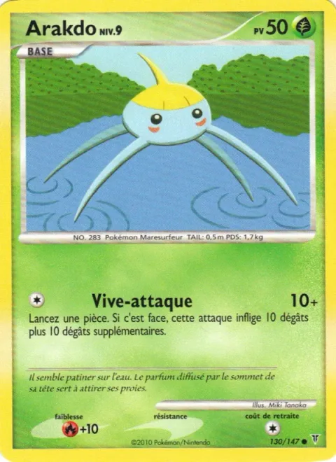 Surskit Lv.9 [Quick Attack]