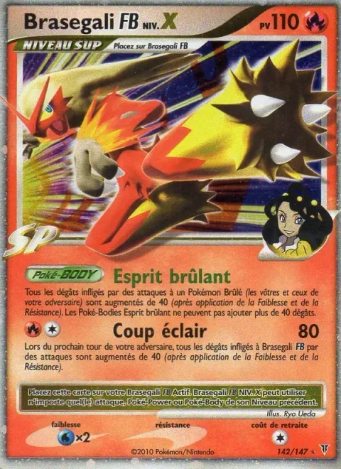 Blaziken [FB] LV.X [Burning Spirit | Jet Shoot]