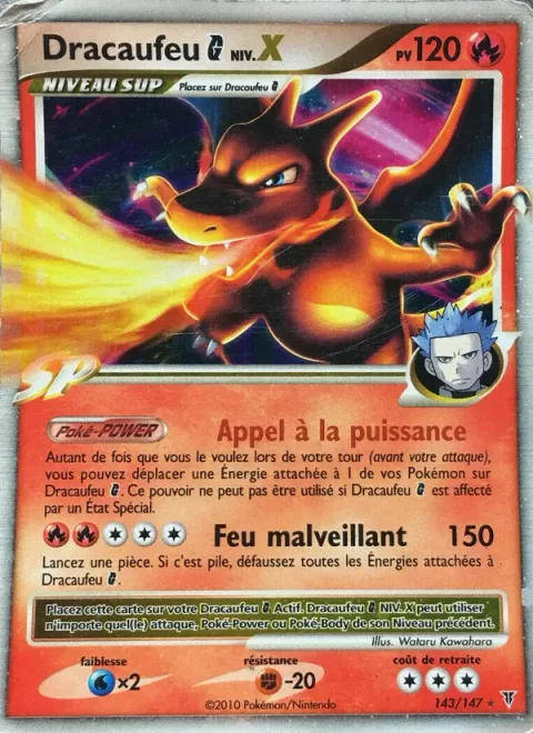 Charizard [G] LV.X [Call for Power | Malevolent Fire]