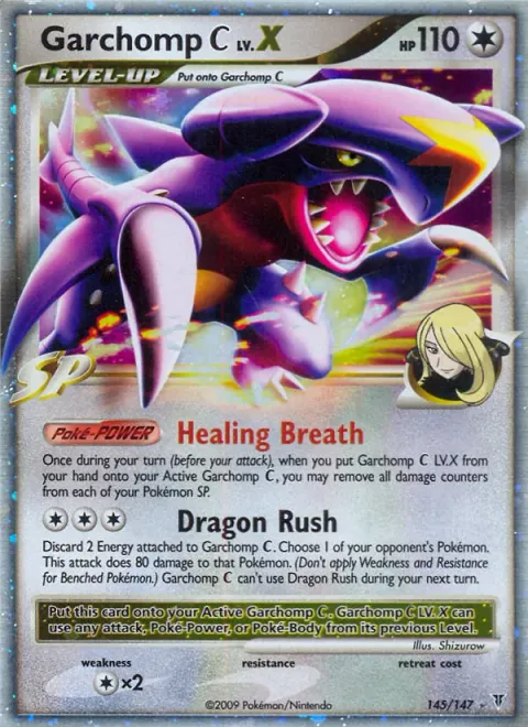 Garchomp [C] LV.X [Healing Breath | Dragon Rush]