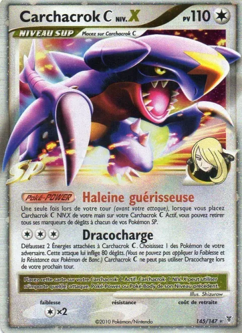 Garchomp [C] LV.X [Healing Breath | Dragon Rush]
