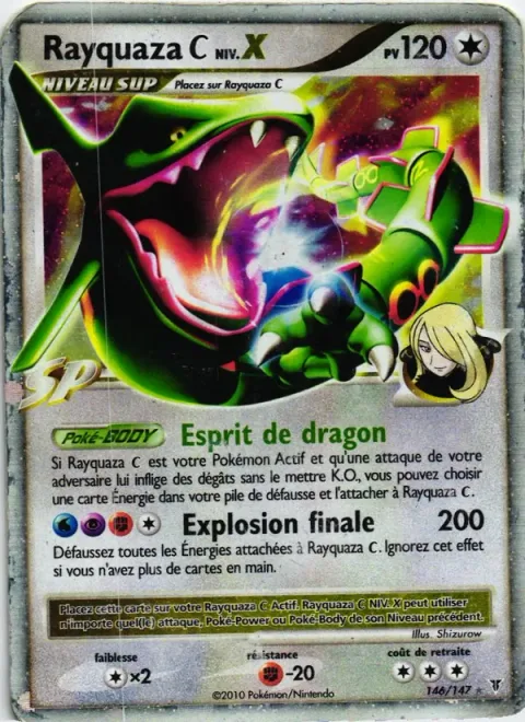 Rayquaza [C] LV.X [Dragon Spirit | Final Blowup]