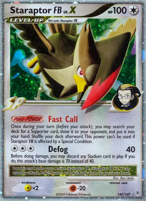 Staraptor [FB] LV.X [Fast Call | Defog]