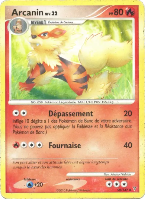 Arcanine Lv.32 [Overrun | Combustion]