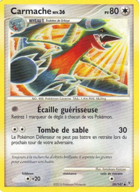 Gabite Lv.36 [Healing Scale | Sand Tomb]