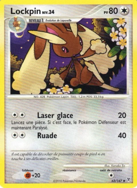 Lopunny Lv.34 [Ice Beam | Rear Kick]