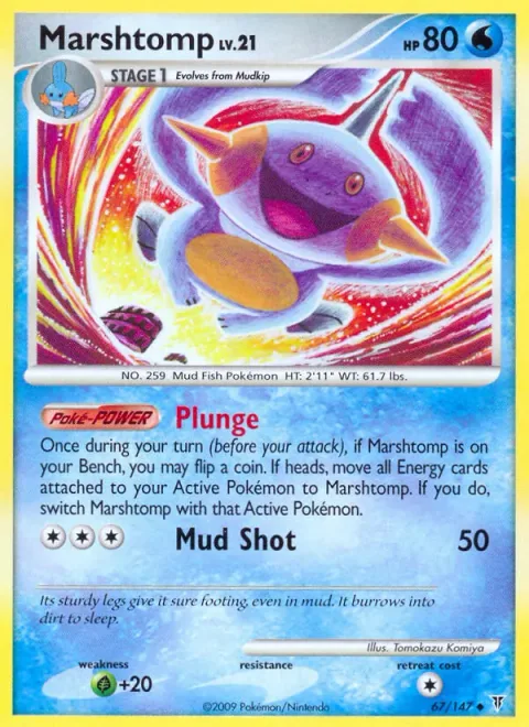 Marshtomp Lv.21 [Plunge | Mud Shot]