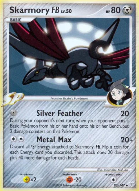 Skarmory [FB] Lv.50 [Silver Feather | Metal Max]