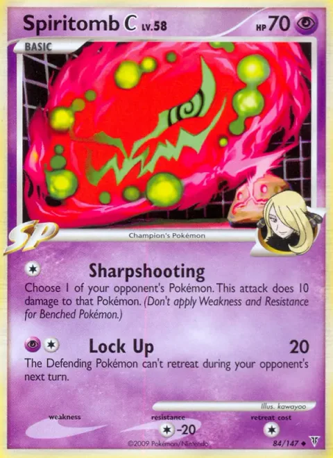 Spiritomb [C] Lv.58 [Sharpshooting | Lock Up]