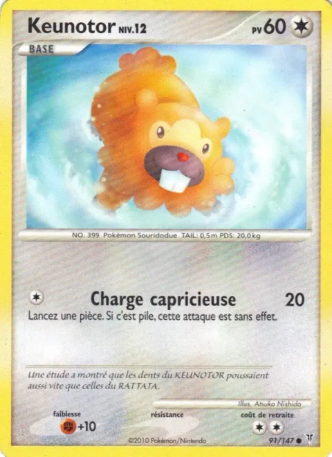 Bidoof Lv.12 [Whimsy Tackle]