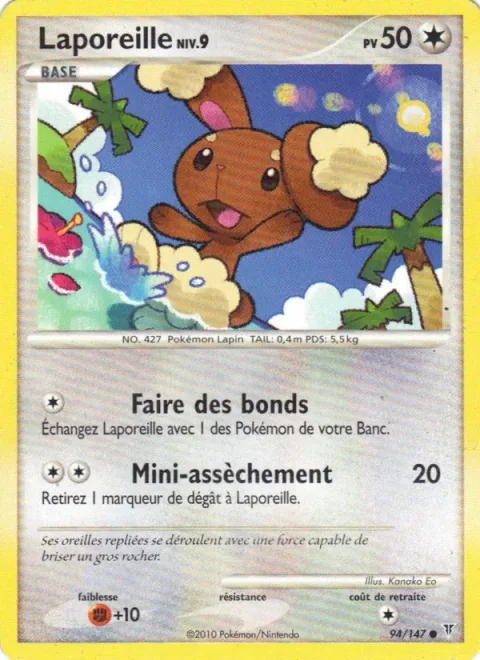 Buneary Lv.9 [Bounce | Mini Drain]
