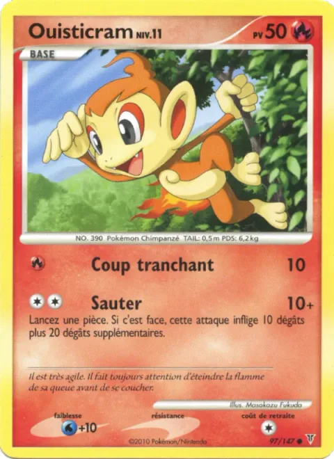 Chimchar Lv.11 [Chop | Jump On]