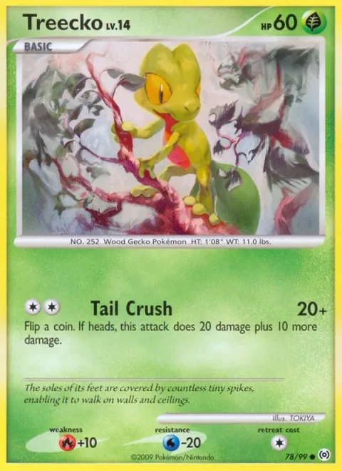 Treecko Lv.14 [Tail Crush]