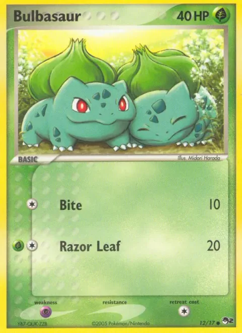 Bulbasaur [Bite | Razor Leaf]