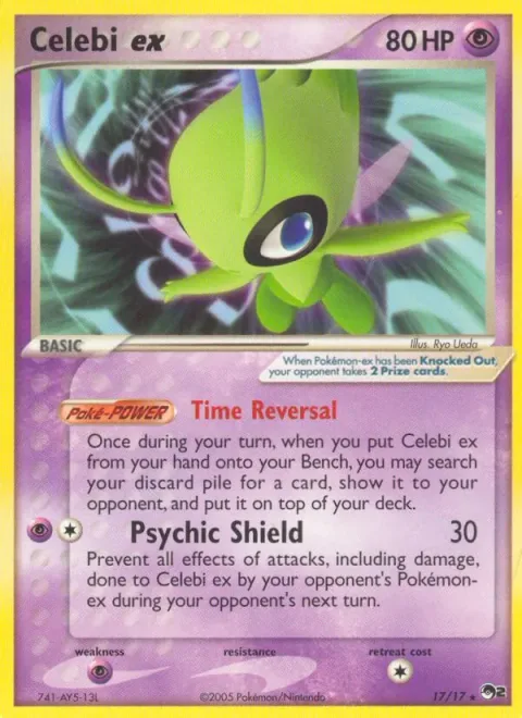 Celebi ex [Time Reversal | Psychic Shield]