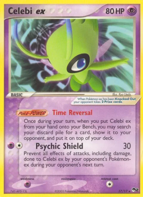 Celebi ex [Time Reversal | Psychic Shield]