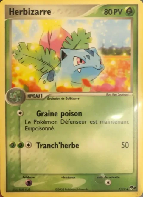 Ivysaur [Poison Seed | Razor Leaf]