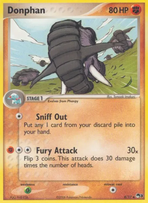 Donphan [Sniff Out | Fury Attack]
