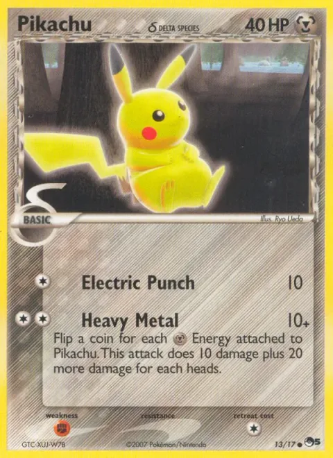 Pikachu δ Delta Species [Electric Punch | Heavy Metal]