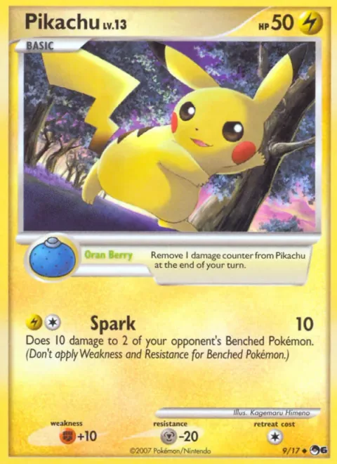 Pikachu Lv.13 [Oran Berry | Spark]