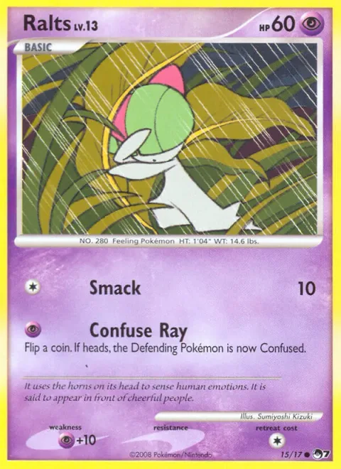 Ralts Lv.13 [Smack | Confuse Ray]
