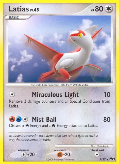 Latias Lv.45 [Miraculous Light | Mist Ball]