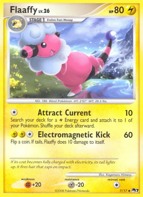 Flaaffy Lv.26 [Attract Current | Electromagnetic Kick]