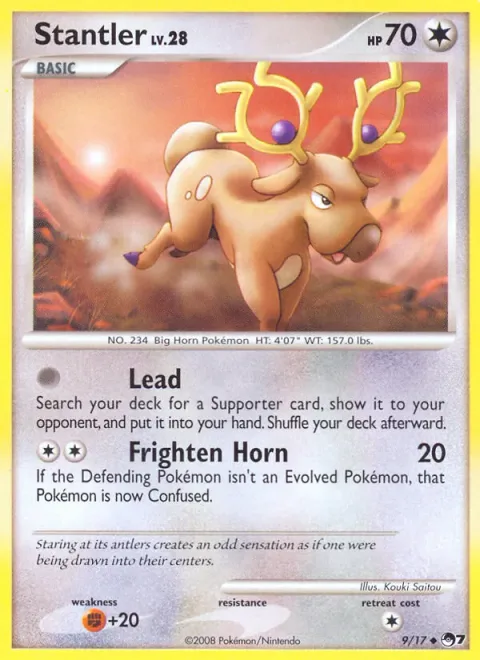 Stantler Lv.28 [Lead | Frighten Horn]