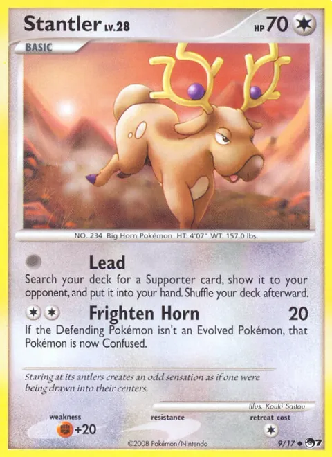 Stantler Lv.28 [Lead | Frighten Horn]