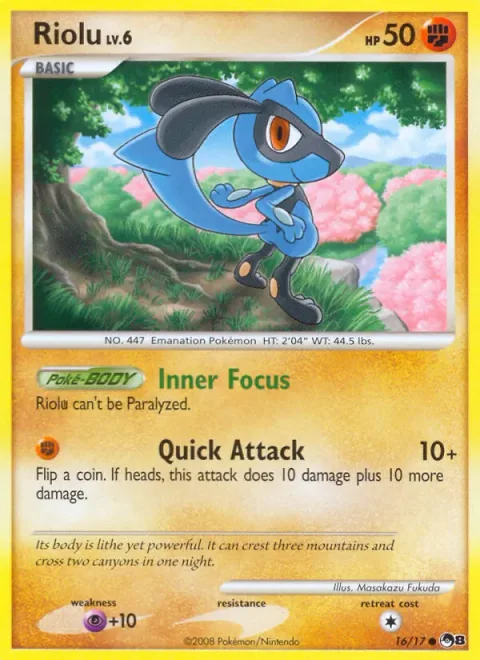 Riolu Lv.6 [Inner Focus | Quick Attack]