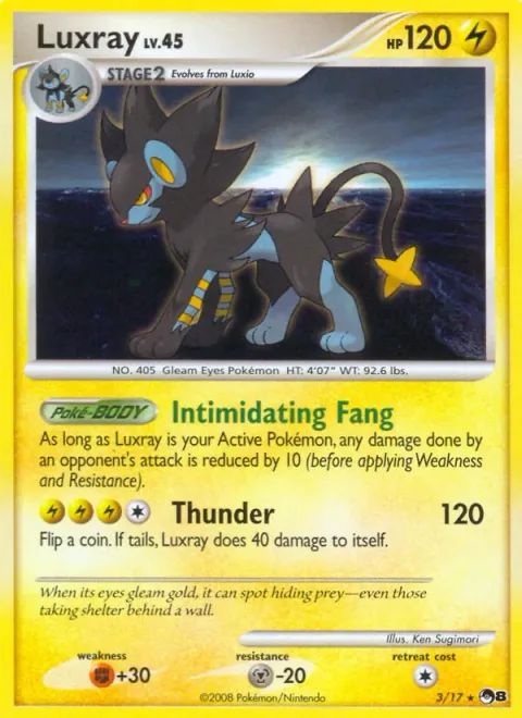 Luxray Lv.45 [Intimidating Fang | Thunder]