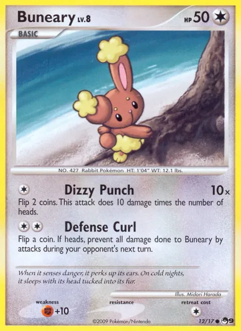 Buneary Lv.8 [Dizzy Punch | Defense Curl]