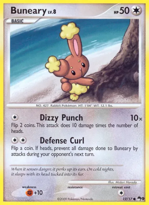 Buneary Lv.8 [Dizzy Punch | Defense Curl]