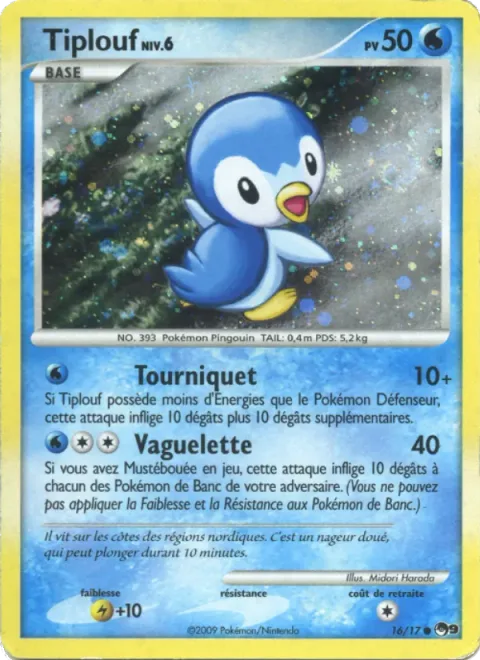 Piplup Lv.6 [Water Sport | Wavelet]