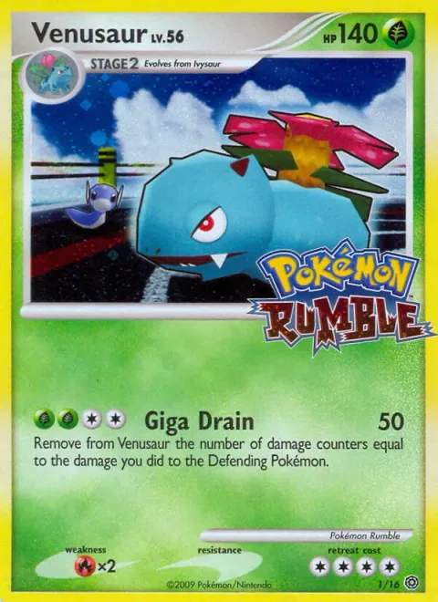Venusaur Lv.56 [Giga Drain]