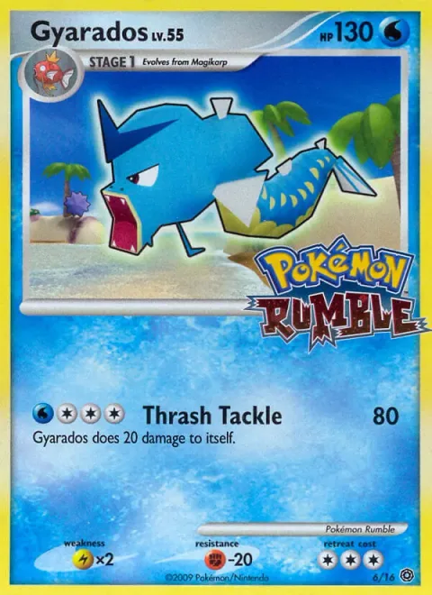 Gyarados Lv.55 [Thrash Tackle]