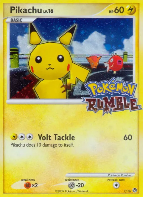 Pikachu Lv.16 [Volt Tackle]