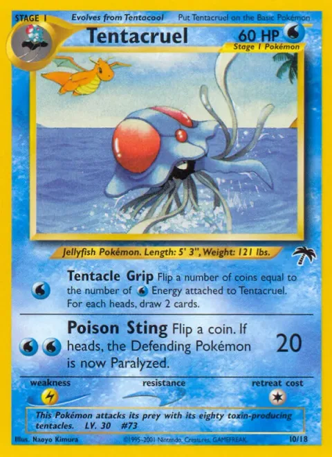Tentacruel [Tentacle Grip | Poison Sting]