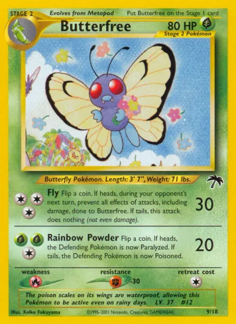 Butterfree [Fly | Rainbow Powder]