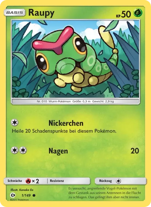Caterpie [Nap | Gnaw]