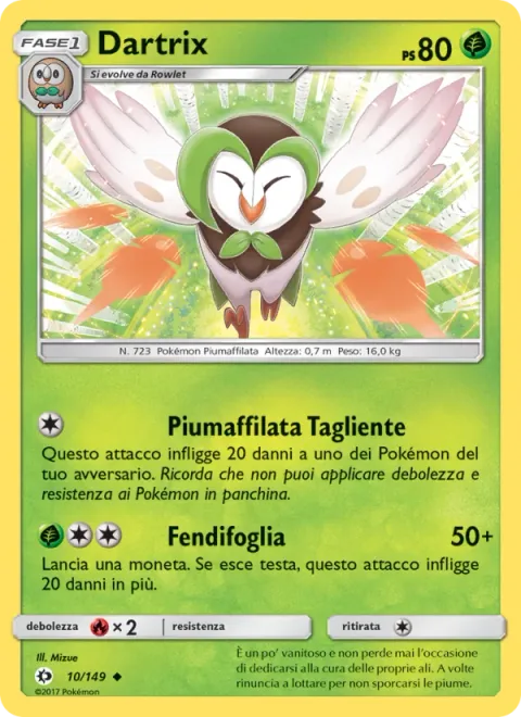 Dartrix [Sharp Blade Quill | Leaf Blade]