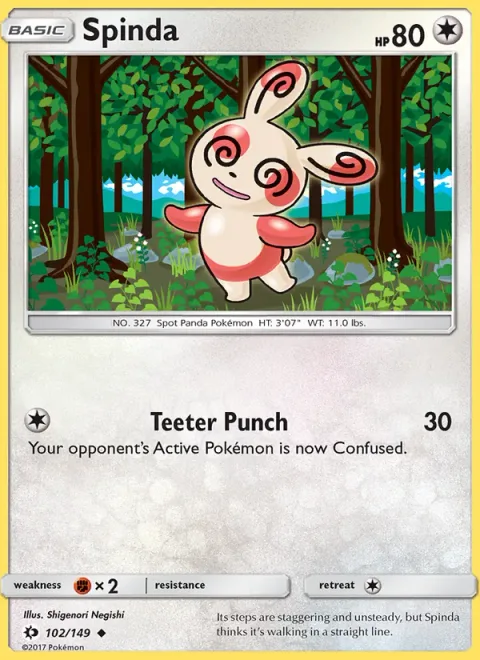 Spinda [Teeter Punch]