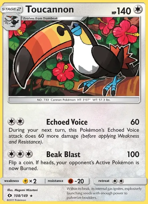 Toucannon [Echoed Voice | Beak Blast]