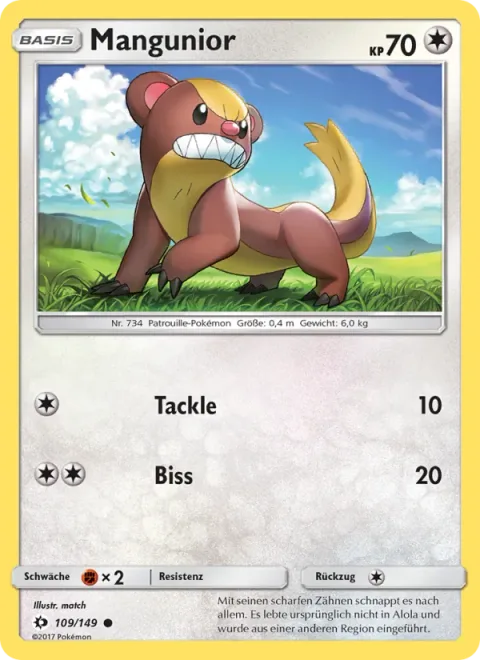 Yungoos [Tackle | Bite]