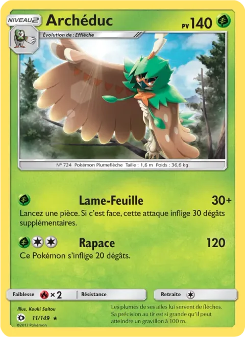 Decidueye [Leaf Blade | Brave Bird]